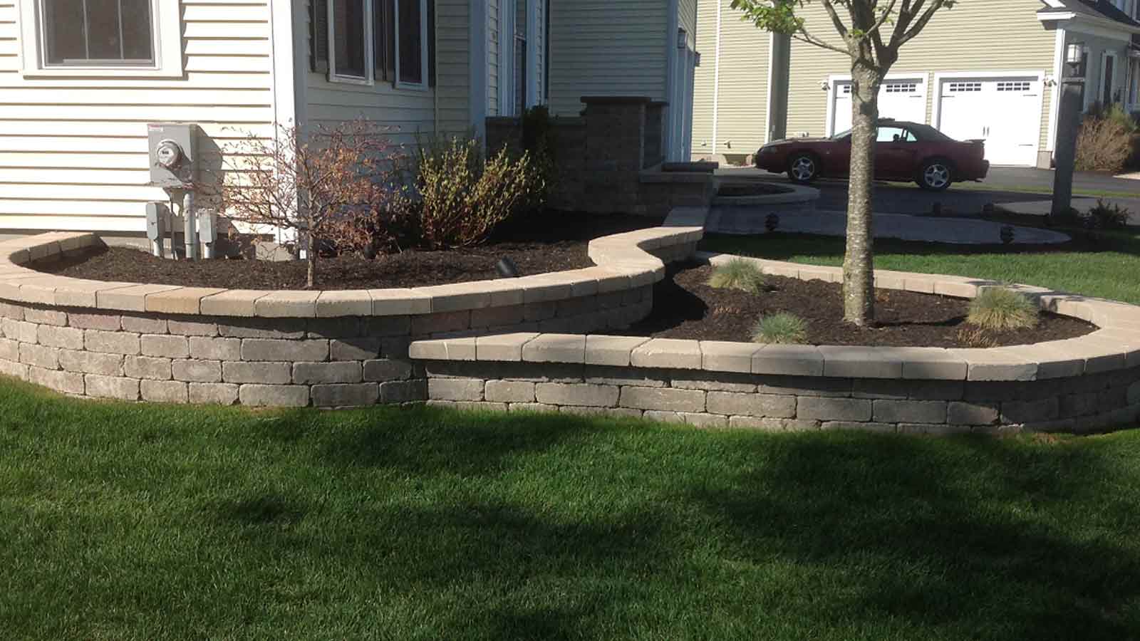 Retaining Wall Portfolio | Courtyard Concepts