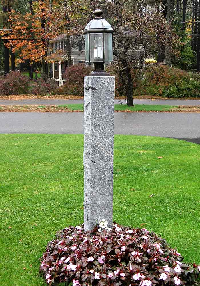 Granite lamp post for deals sale near me