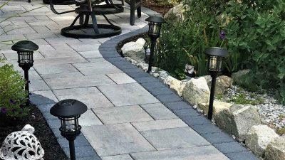 stone walkway
